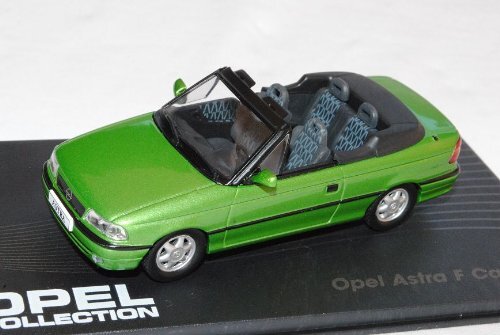 Ixo Opel Astra F Cabrio Grün 1992-1998 Nr 9 1/43 Modell Auto